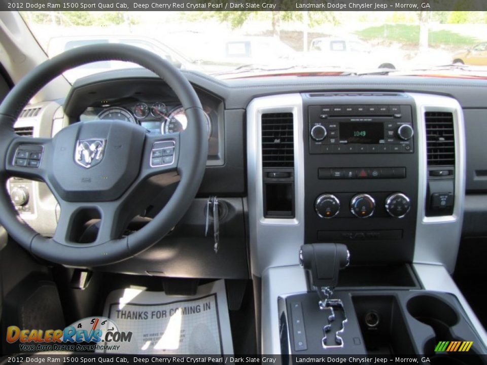 Dashboard of 2012 Dodge Ram 1500 Sport Quad Cab Photo #10