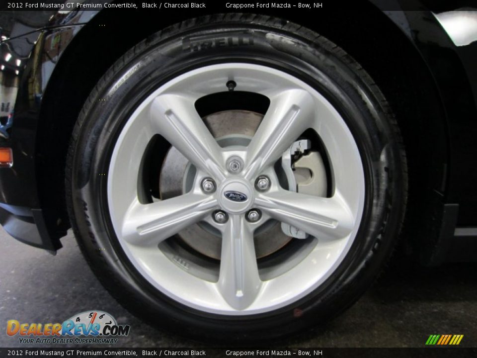 2012 Ford Mustang GT Premium Convertible Wheel Photo #6