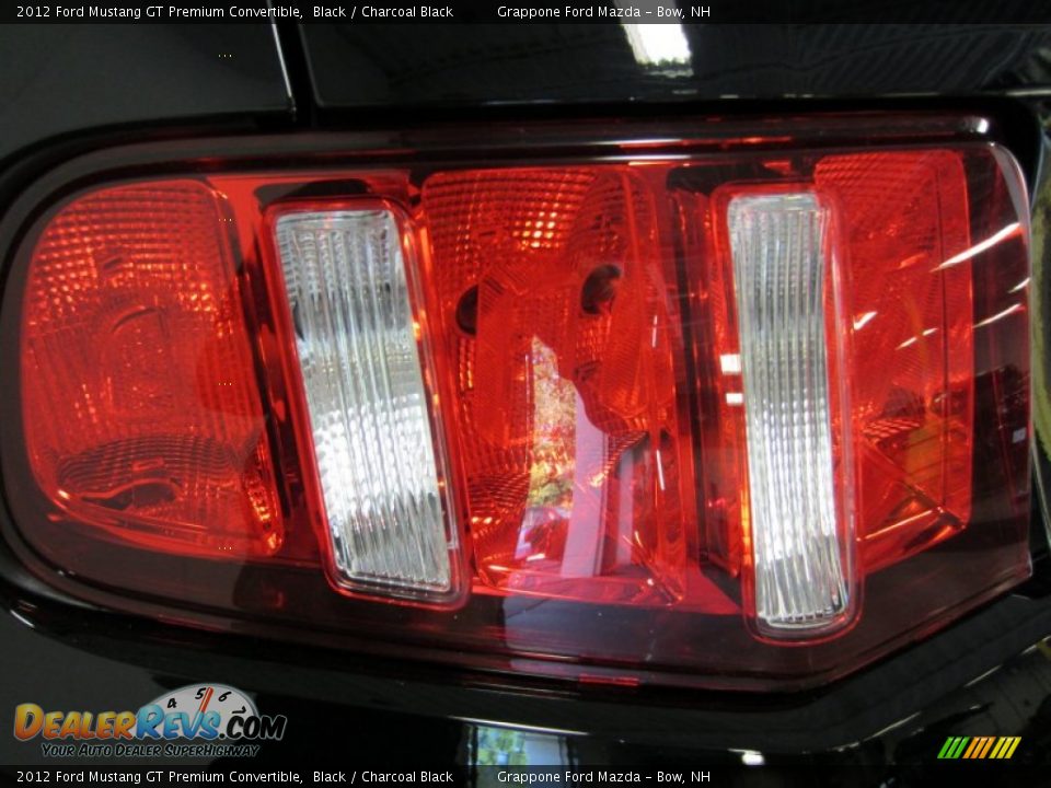 2012 Ford Mustang GT Premium Convertible Black / Charcoal Black Photo #13