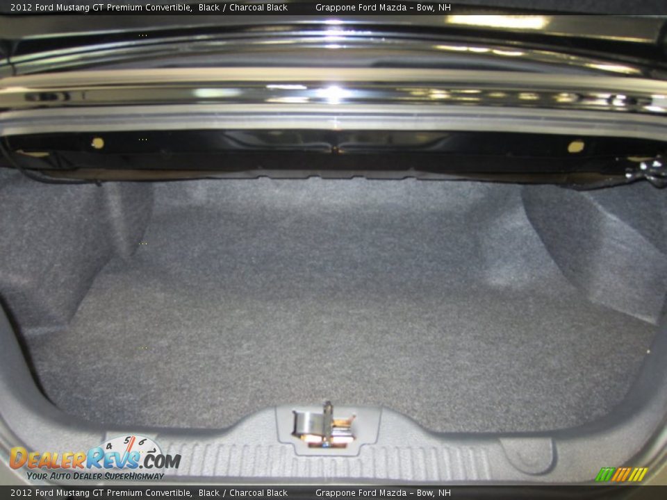 2012 Ford Mustang GT Premium Convertible Trunk Photo #14