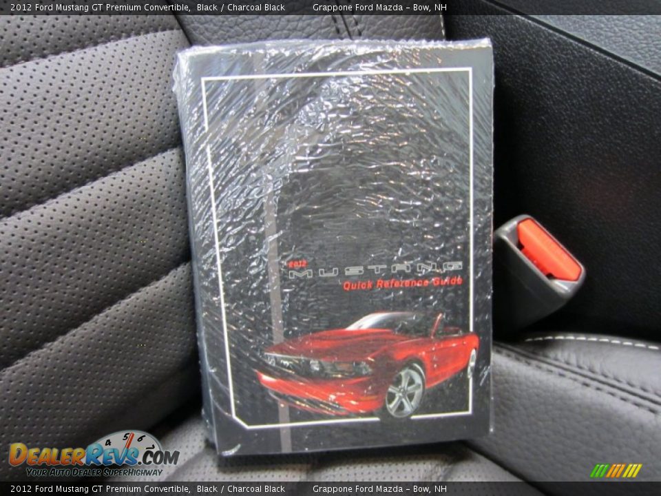 Books/Manuals of 2012 Ford Mustang GT Premium Convertible Photo #20