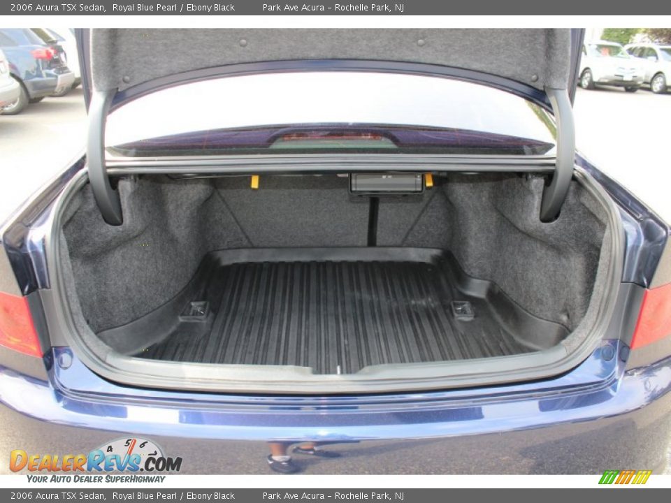 2006 Acura TSX Sedan Royal Blue Pearl / Ebony Black Photo #21