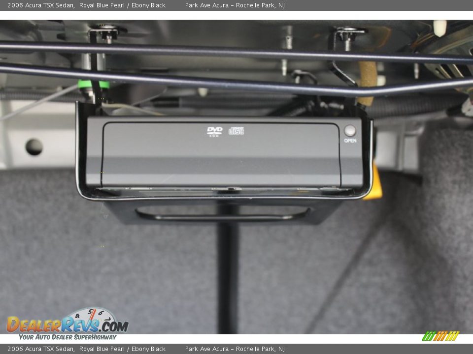 2006 Acura TSX Sedan Royal Blue Pearl / Ebony Black Photo #22