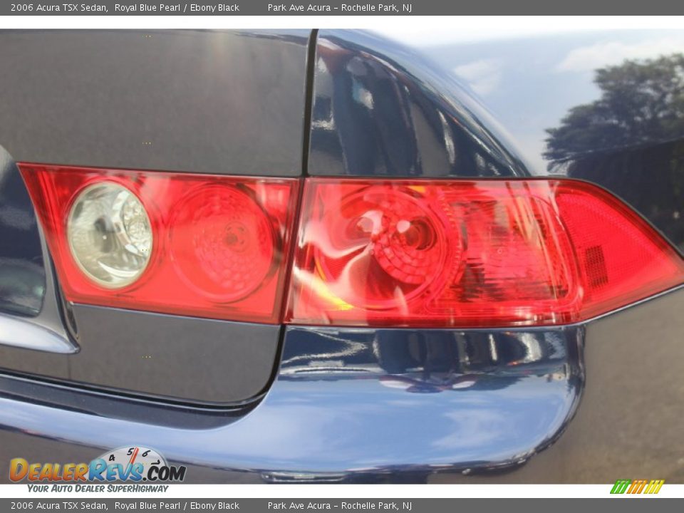 2006 Acura TSX Sedan Royal Blue Pearl / Ebony Black Photo #23