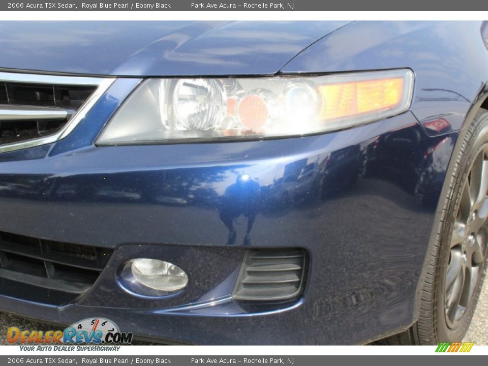2006 Acura TSX Sedan Royal Blue Pearl / Ebony Black Photo #31