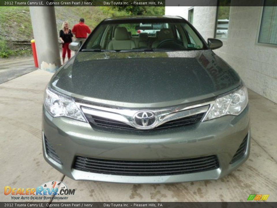 2012 Toyota Camry LE Cypress Green Pearl / Ivory Photo #6