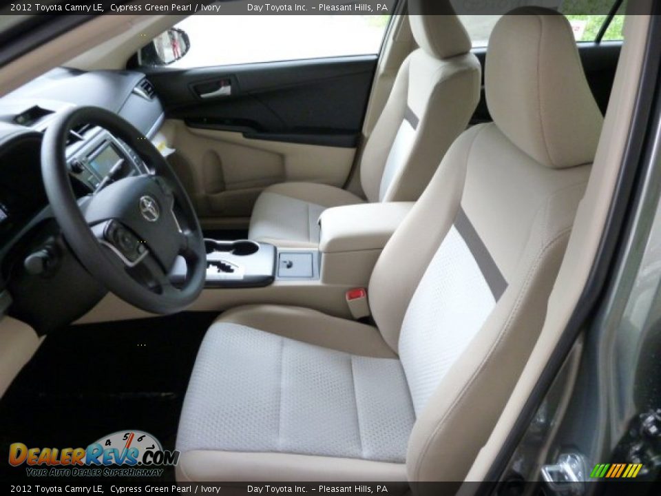 2012 Toyota Camry LE Cypress Green Pearl / Ivory Photo #8