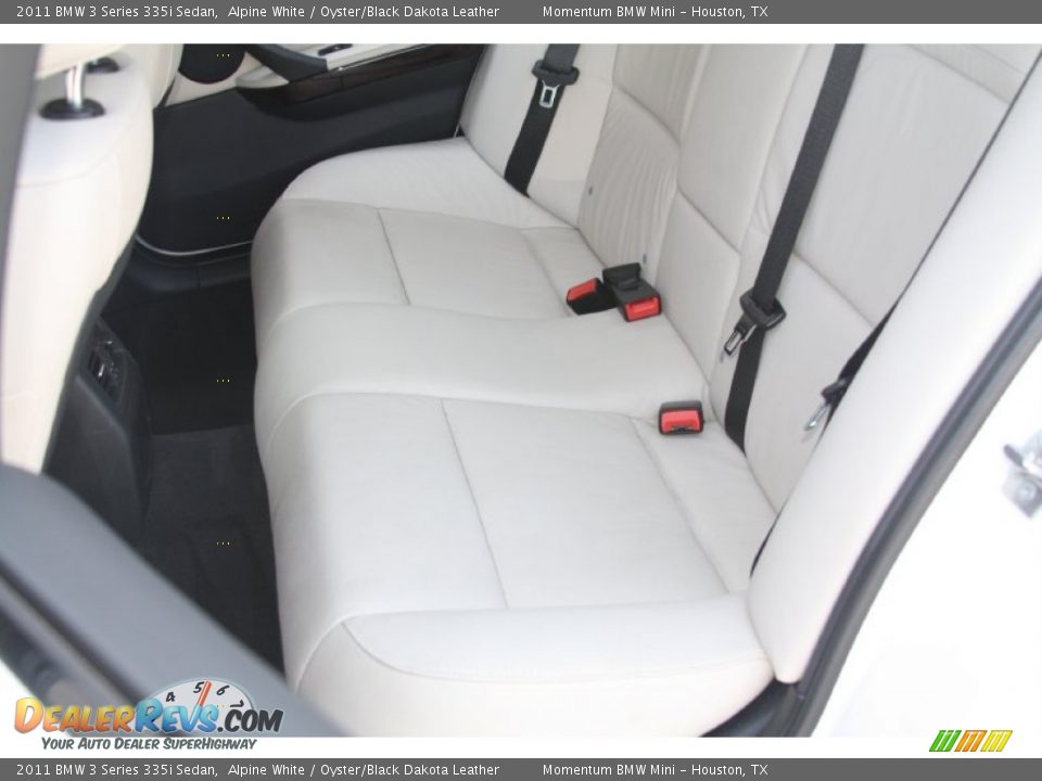 2011 BMW 3 Series 335i Sedan Alpine White / Oyster/Black Dakota Leather Photo #19