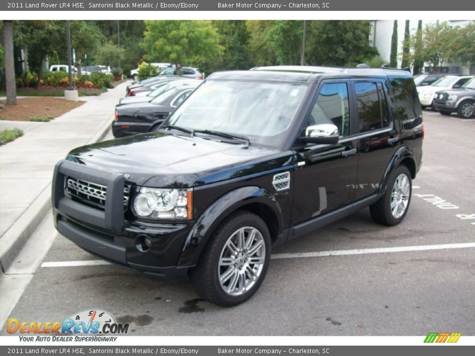2011 Land Rover LR4 HSE Santorini Black Metallic / Ebony/Ebony Photo #3