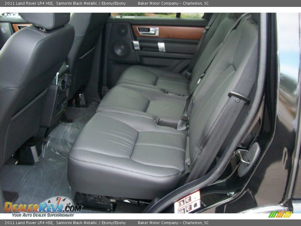 2011 Land Rover LR4 HSE Santorini Black Metallic / Ebony/Ebony Photo #9