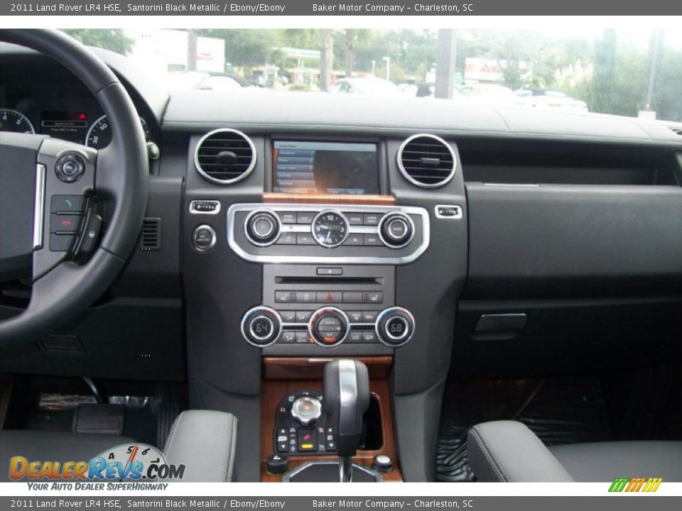 2011 Land Rover LR4 HSE Santorini Black Metallic / Ebony/Ebony Photo #10
