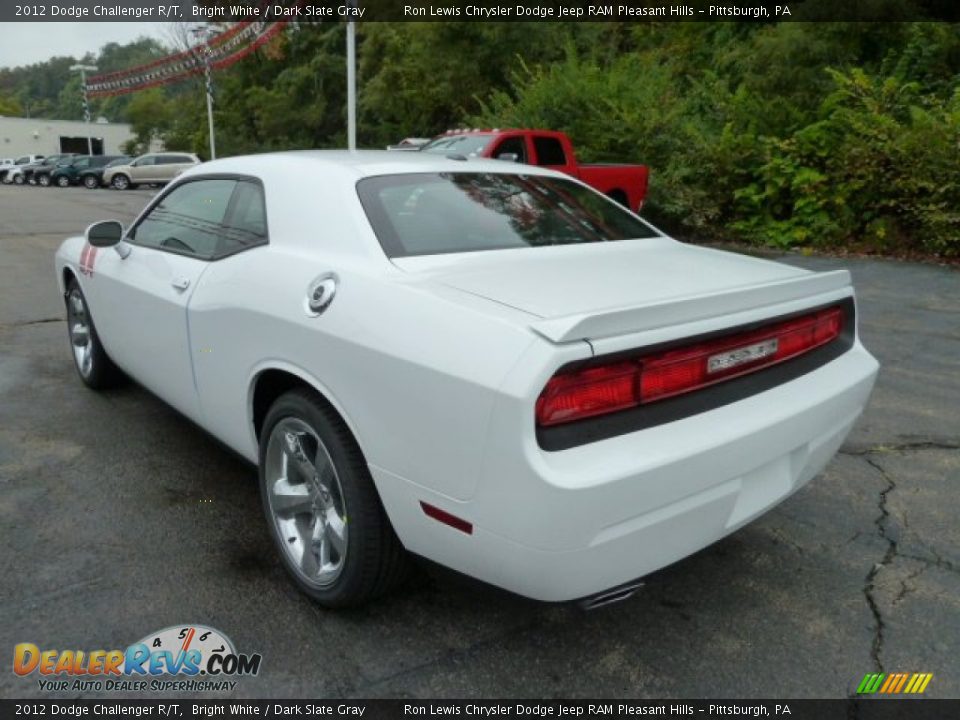 Bright White 2012 Dodge Challenger R/T Photo #3