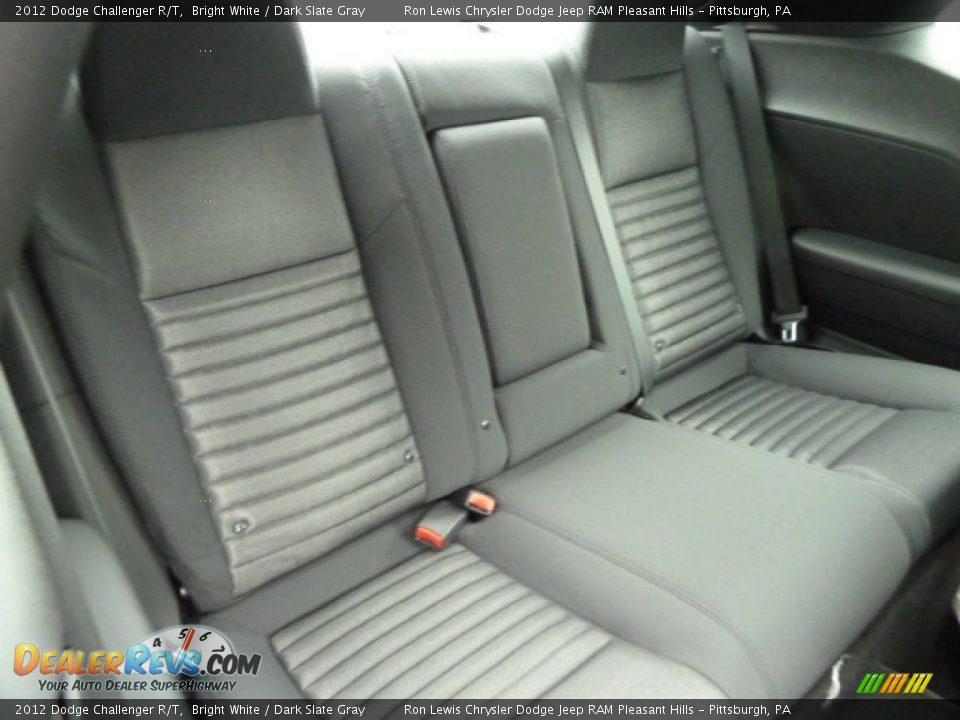 2012 Dodge Challenger R/T Bright White / Dark Slate Gray Photo #16