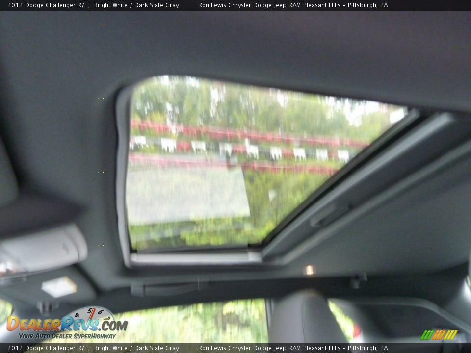2012 Dodge Challenger R/T Bright White / Dark Slate Gray Photo #21