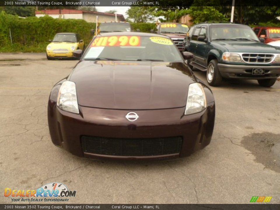 2003 Nissan 350Z Touring Coupe Brickyard / Charcoal Photo #2