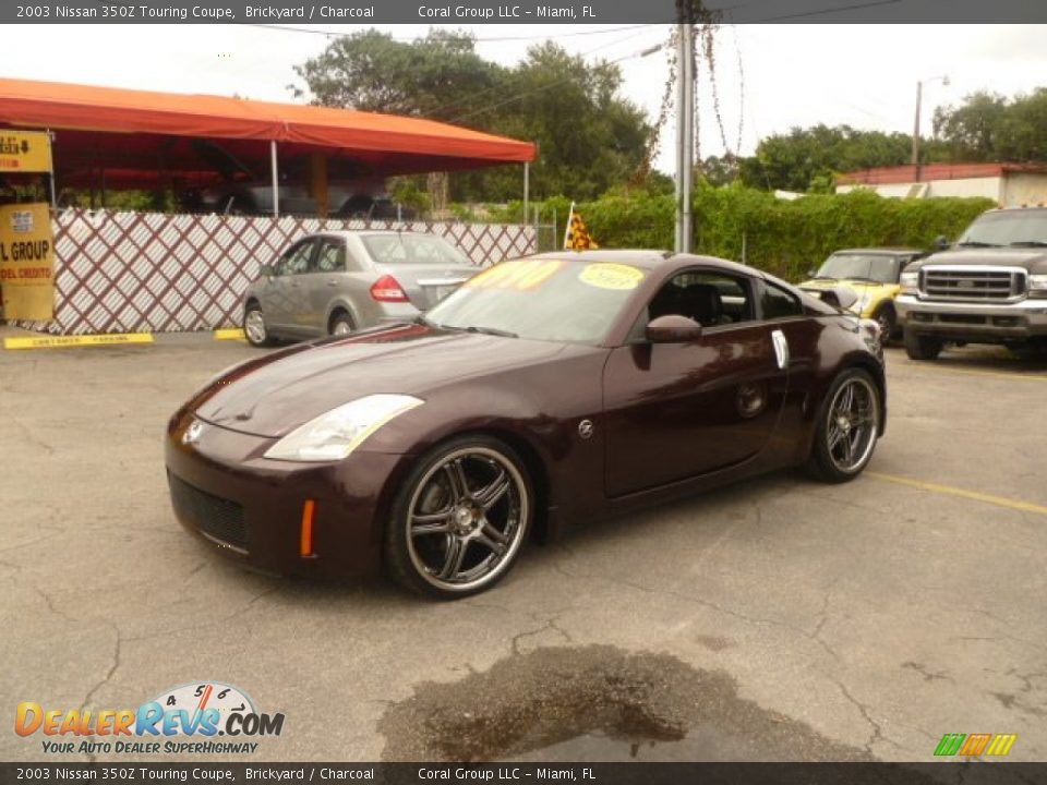 2003 Nissan 350Z Touring Coupe Brickyard / Charcoal Photo #3