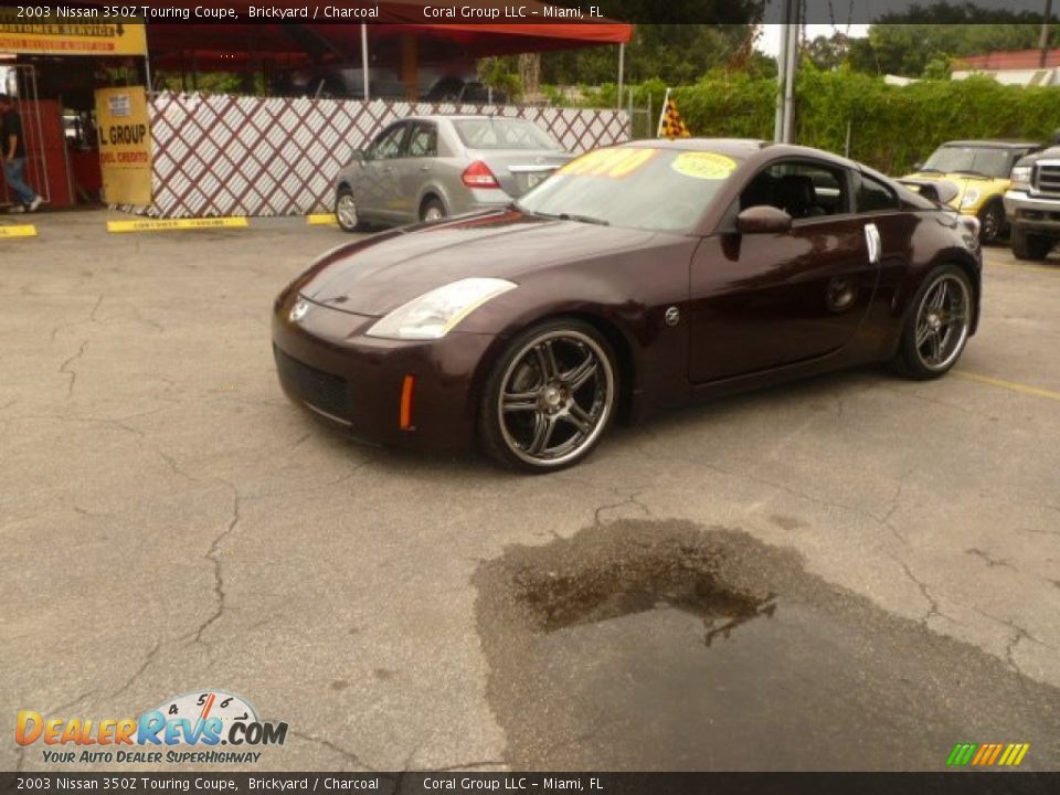 2003 Nissan 350Z Touring Coupe Brickyard / Charcoal Photo #4