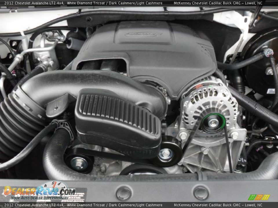 2012 Chevrolet Avalanche LTZ 4x4 5.3 Liter OHV 16-Valve Flex-Fuel Vortec V8 Engine Photo #26