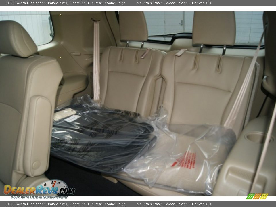 Sand Beige Interior - 2012 Toyota Highlander Limited 4WD Photo #9