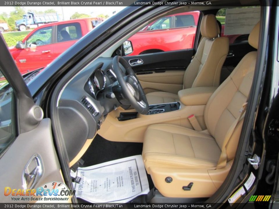 Black Tan Interior 2012 Dodge Durango Citadel Photo 6