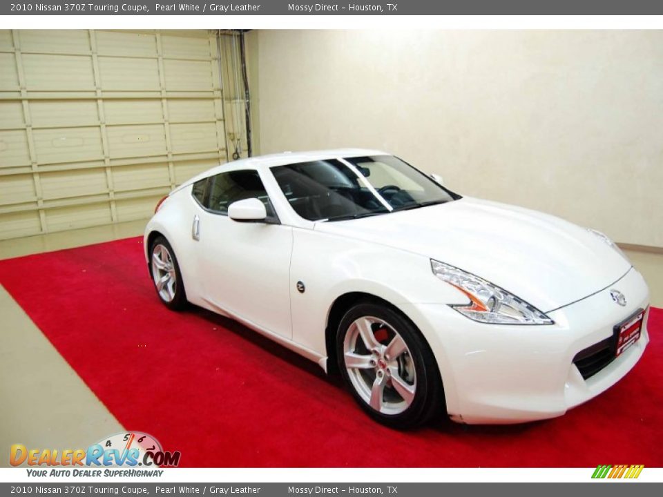 Pearl White 2010 Nissan 370Z Touring Coupe Photo #1