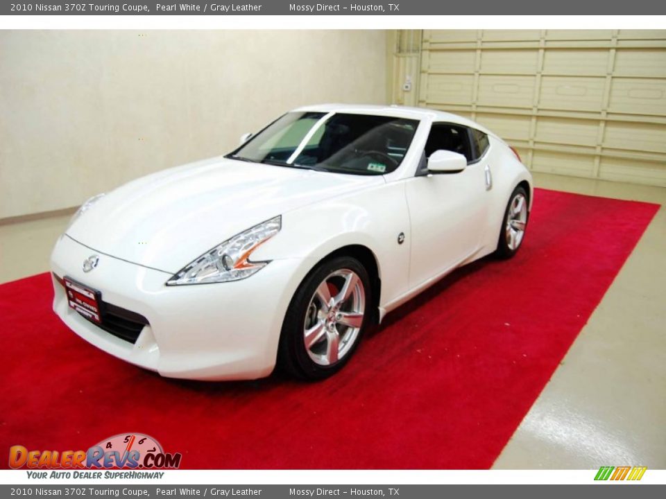 Front 3/4 View of 2010 Nissan 370Z Touring Coupe Photo #3