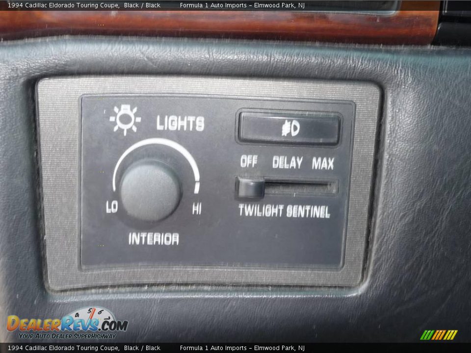 1994 Cadillac Eldorado Touring Coupe Black / Black Photo #20
