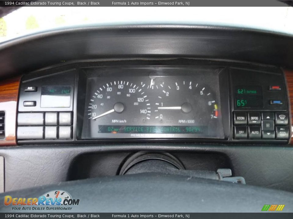 1994 Cadillac Eldorado Touring Coupe Black / Black Photo #23