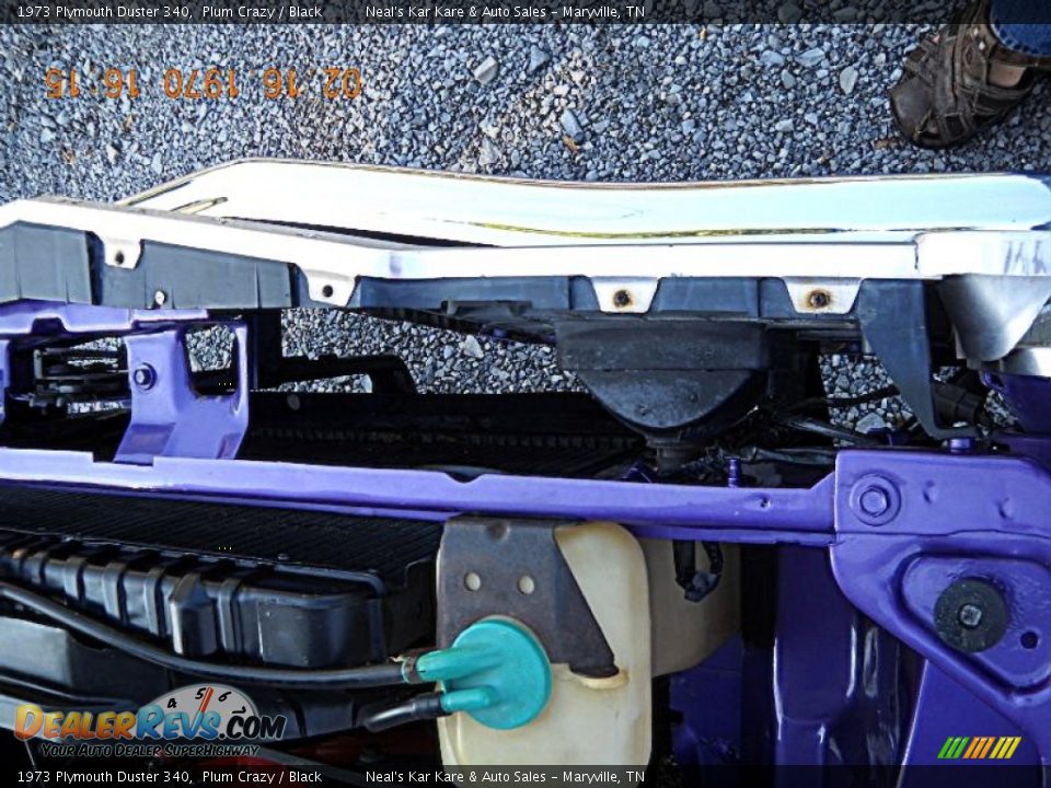 1973 Plymouth Duster 340 Plum Crazy / Black Photo #22