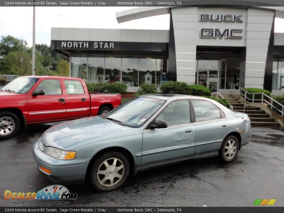 1994 Honda accord sage green metallic #3