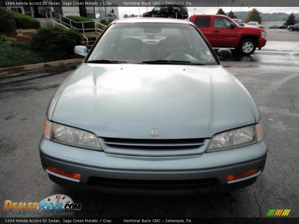 1994 Honda Accord EX Sedan Sage Green Metallic / Gray Photo #8