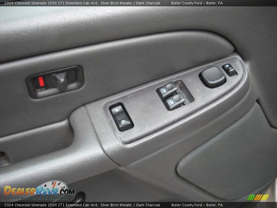2004 Chevrolet Silverado 1500 Z71 Extended Cab 4x4 Silver Birch Metallic / Dark Charcoal Photo #21