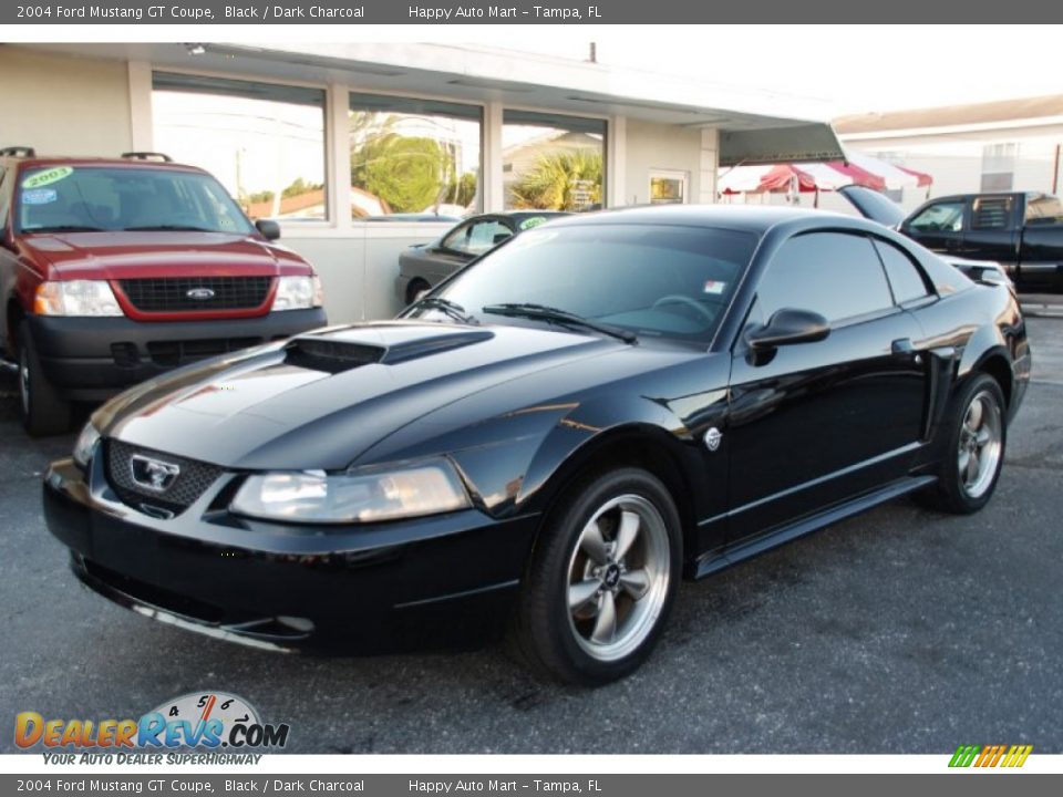 Black 2004 Ford Mustang GT Coupe Photo #1