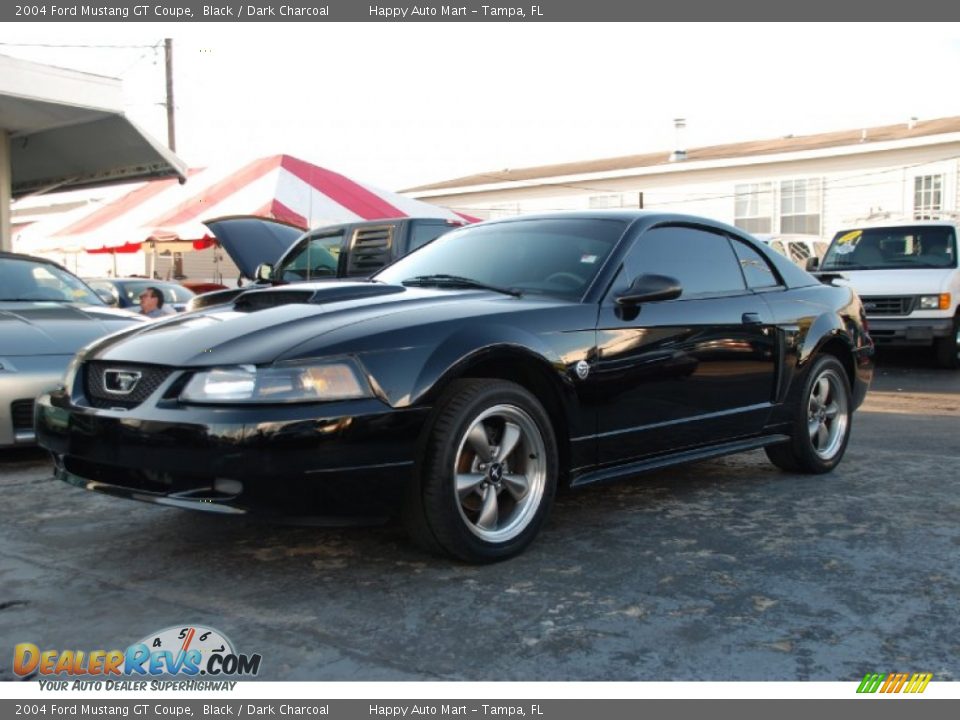 2004 Ford Mustang GT Coupe Black / Dark Charcoal Photo #11