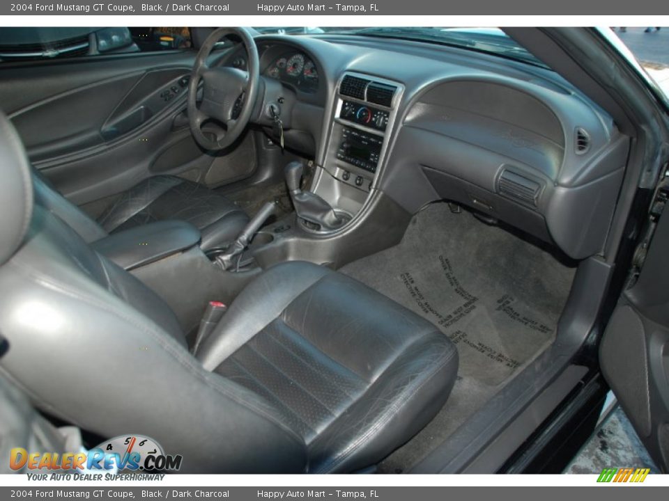 2004 Ford Mustang GT Coupe Black / Dark Charcoal Photo #23