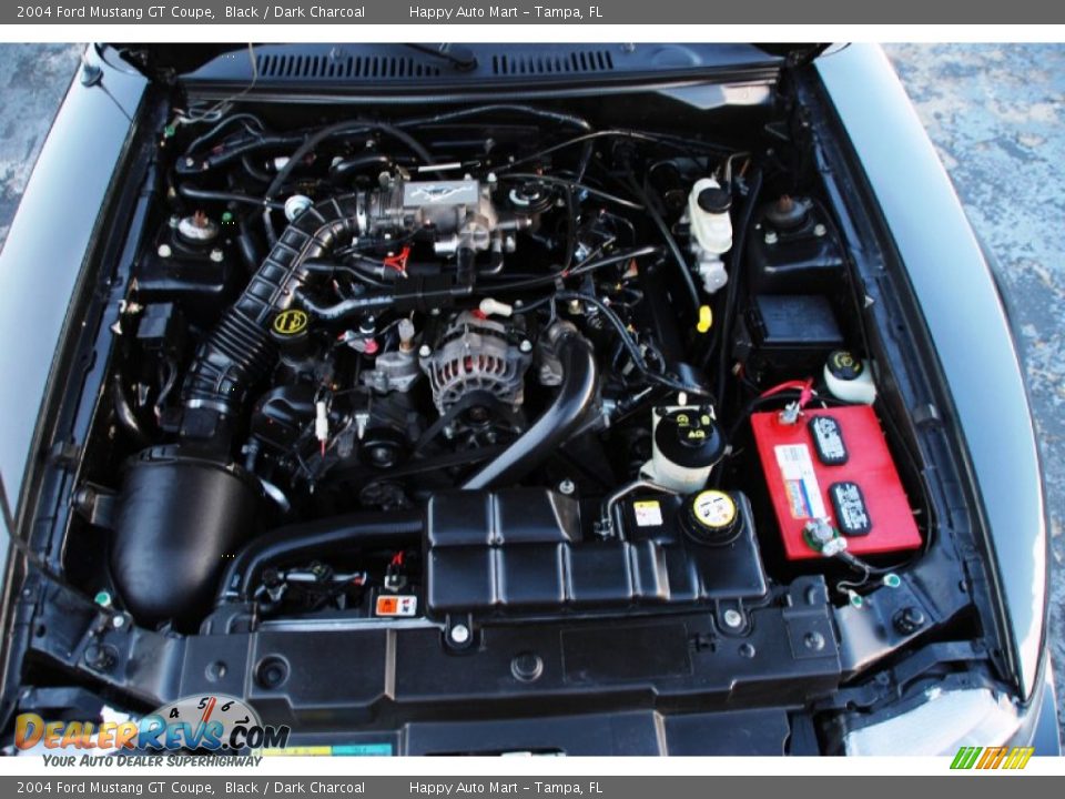 2004 Ford Mustang GT Coupe 4.6 Liter SOHC 16-Valve V8 Engine Photo #26