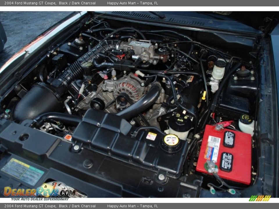 2004 Ford Mustang GT Coupe 4.6 Liter SOHC 16-Valve V8 Engine Photo #27