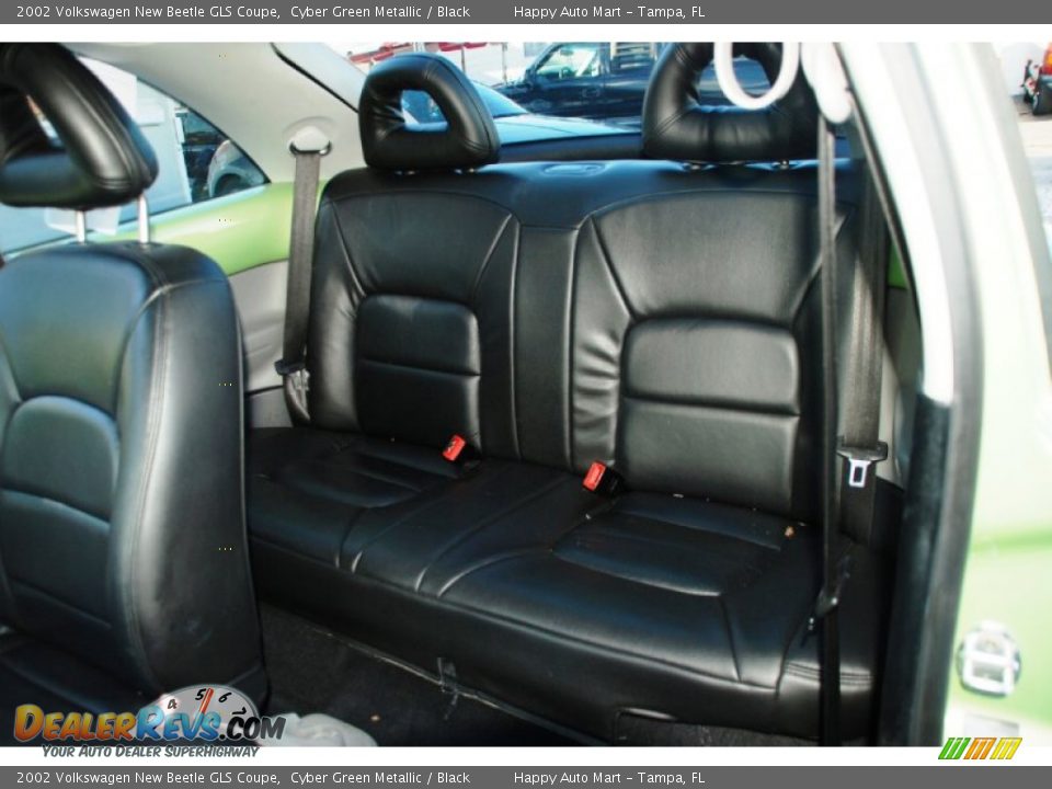 Black Interior - 2002 Volkswagen New Beetle GLS Coupe Photo #22