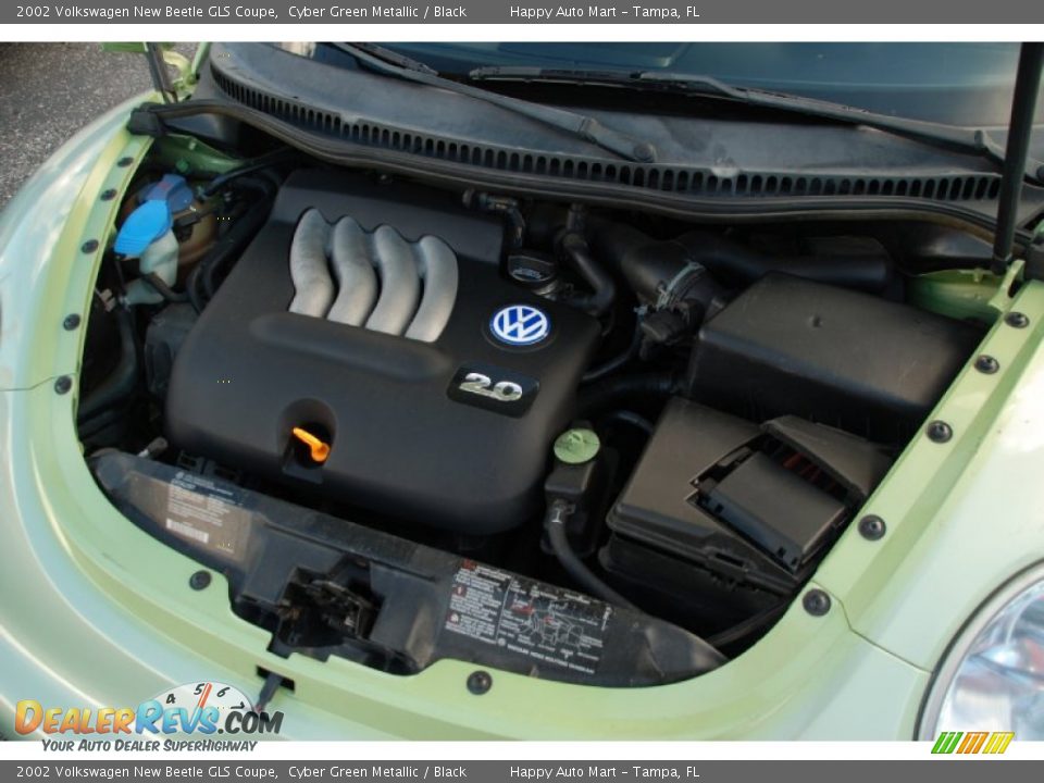 2002 Volkswagen New Beetle GLS Coupe 2.0 Liter SOHC 8V 4 Cylinder Engine Photo #26