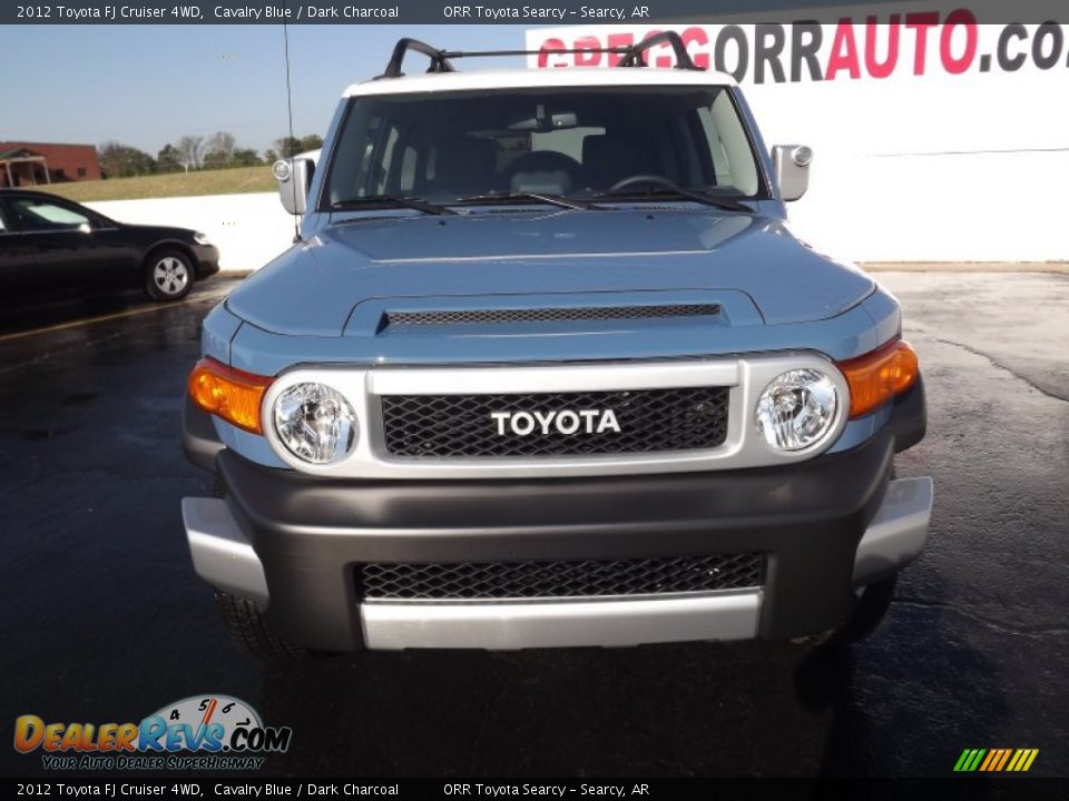 2012 Toyota FJ Cruiser 4WD Cavalry Blue / Dark Charcoal Photo #2