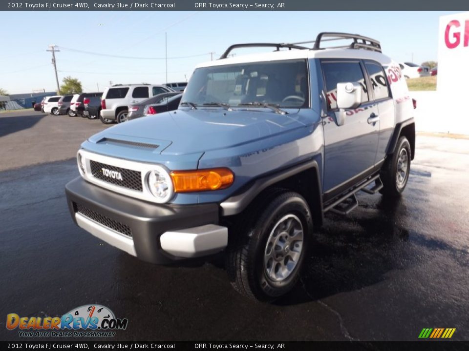 2012 Toyota FJ Cruiser 4WD Cavalry Blue / Dark Charcoal Photo #3