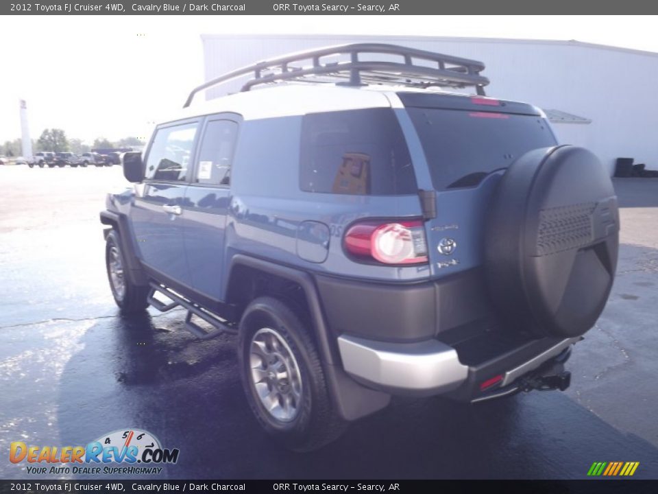 2012 Toyota FJ Cruiser 4WD Cavalry Blue / Dark Charcoal Photo #5