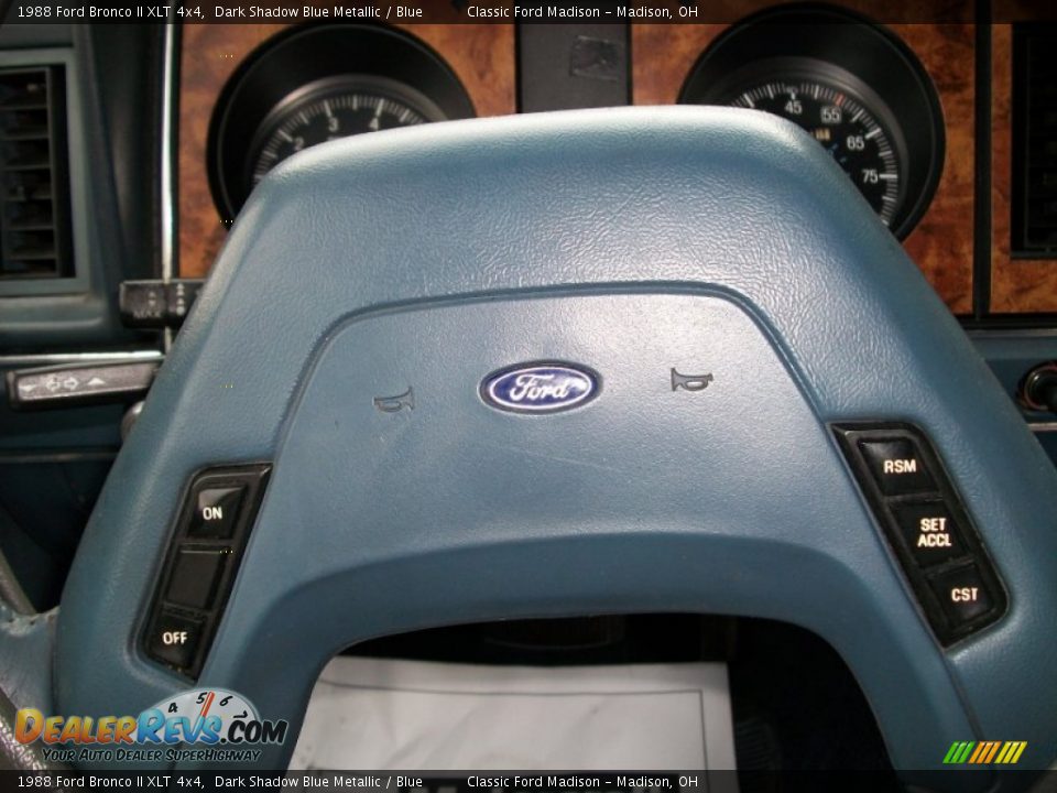 Controls of 1988 Ford Bronco II XLT 4x4 Photo #14
