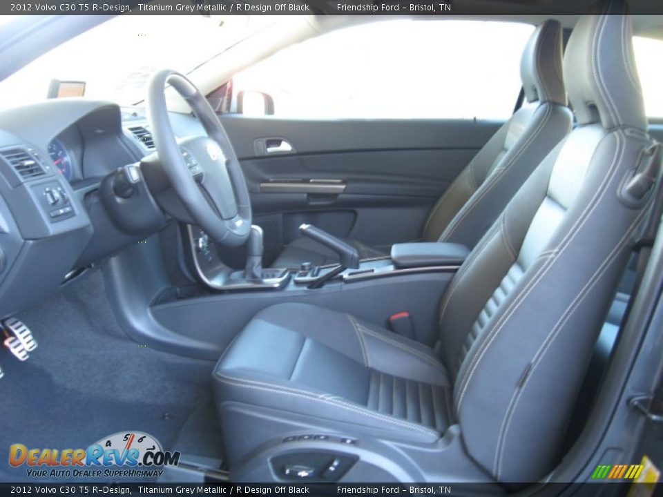 R Design Off Black Interior - 2012 Volvo C30 T5 R-Design Photo #13