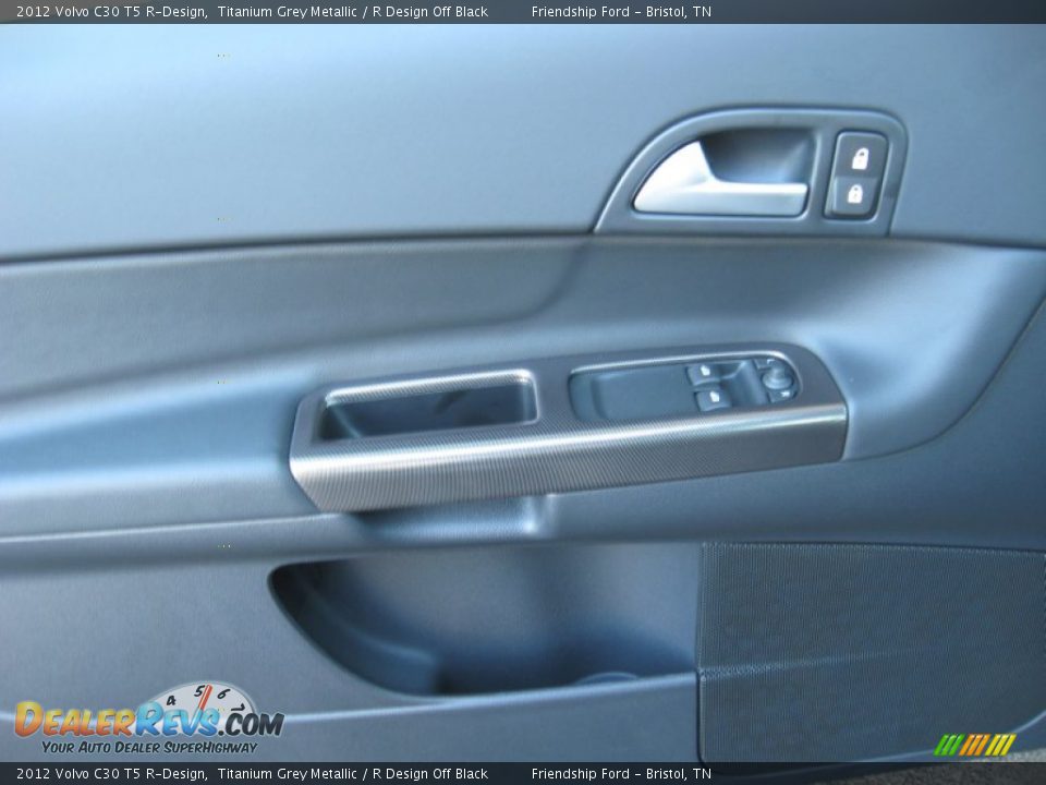 2012 Volvo C30 T5 R-Design Titanium Grey Metallic / R Design Off Black Photo #15