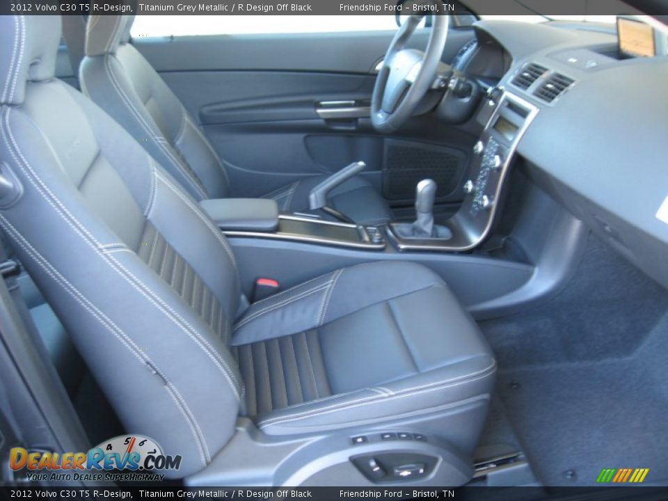 R Design Off Black Interior - 2012 Volvo C30 T5 R-Design Photo #18