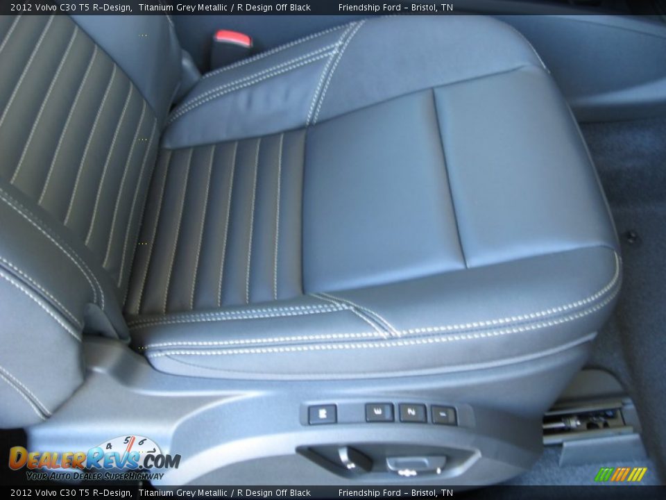 2012 Volvo C30 T5 R-Design Titanium Grey Metallic / R Design Off Black Photo #19