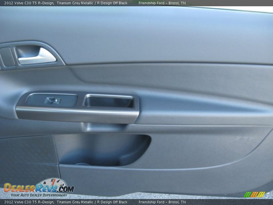 2012 Volvo C30 T5 R-Design Titanium Grey Metallic / R Design Off Black Photo #20