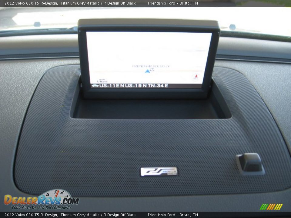 2012 Volvo C30 T5 R-Design Titanium Grey Metallic / R Design Off Black Photo #23