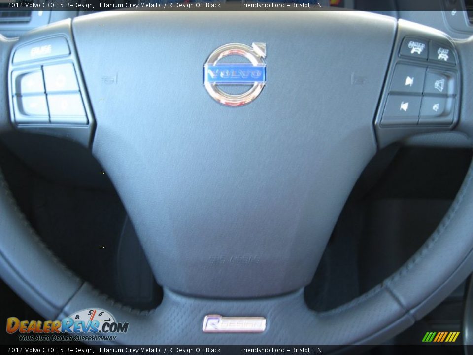 2012 Volvo C30 T5 R-Design Titanium Grey Metallic / R Design Off Black Photo #26